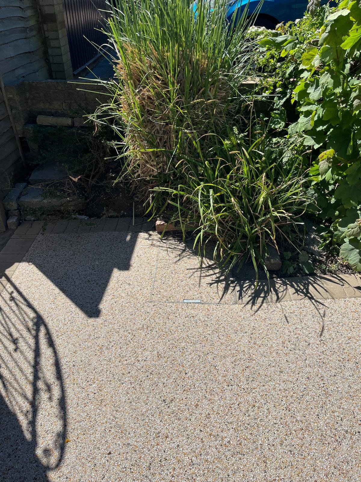 Resin bound driveway installed by John Ruben Ltd in Potters Bar