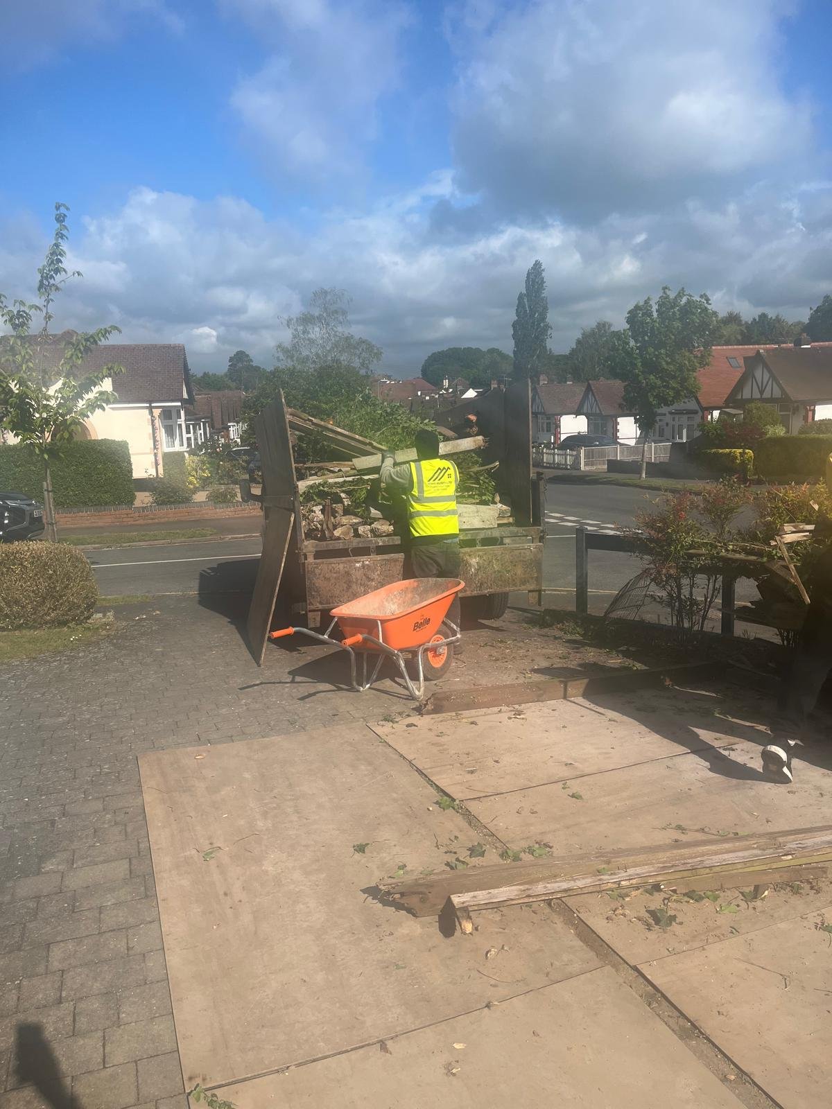 Groundworks excavation and sub-base preparation by John Ruben Ltd in Potters Bar
