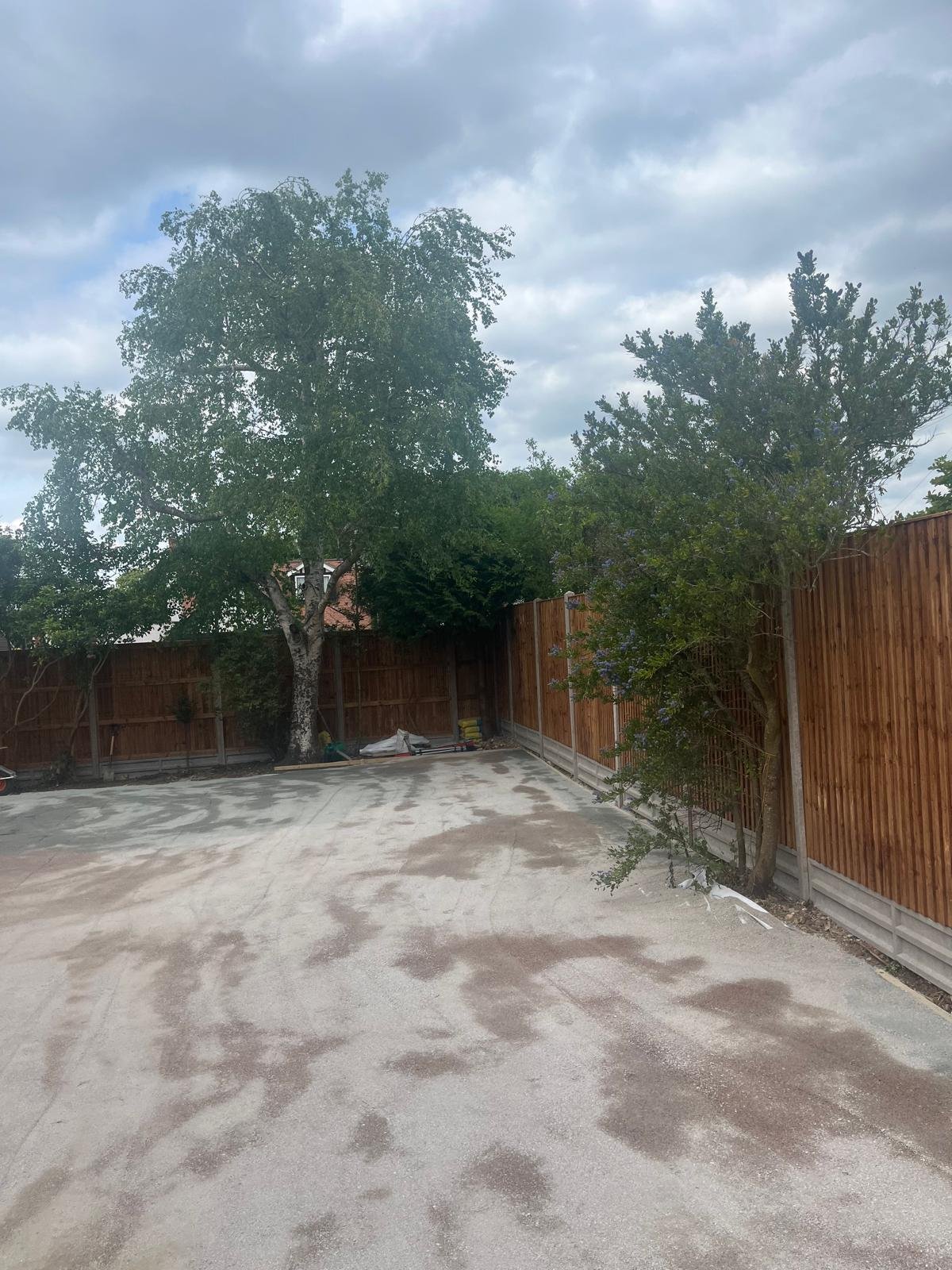 Groundworks excavation and sub-base preparation by John Ruben Ltd in Potters Bar